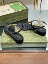 Load image into Gallery viewer, Gucci Double G  Sandals
