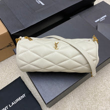 Load image into Gallery viewer, YSL SADE SMALL TUBE BAG IN QUILTED LAMBSKIN
