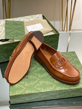 Load image into Gallery viewer, Gucci Women Interlocking G  Loafer
