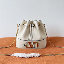 Load image into Gallery viewer, Valentino Garavani Mini Bucket Bag With Vlogo Signature Chain
