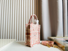 Load image into Gallery viewer, Christian Dior  Mini Book Tote Phone Bag
