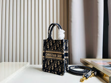 Load image into Gallery viewer, Christian Dior  Mini Book Tote Phone Bag
