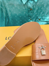 Load image into Gallery viewer, Louis Vuitton Lock It  Flat Mule
