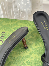 Load image into Gallery viewer, Gucci Slide Sandals With Bambo
