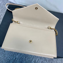 Load image into Gallery viewer, YSL Cassandre Envelope Chain Wallet In Smooth Leather
