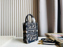 Load image into Gallery viewer, Christian Dior  Mini Book Tote Phone Bag
