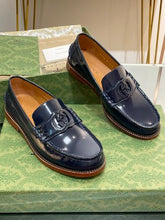 Load image into Gallery viewer, Gucci Women Interlocking G  Loafer
