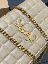 Load image into Gallery viewer, YSL Cassandre Matelassé Carré Chain Wallet IN Lambskin
