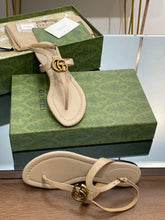 Load image into Gallery viewer, Gucci  Double G Thong Sandal
