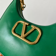 Load image into Gallery viewer, Valentino Garavani StudSign  Leather Hobo   Bag
