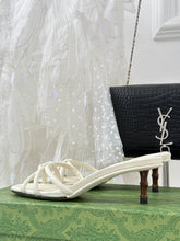 Load image into Gallery viewer, Gucci Slide Sandals With Bambo
