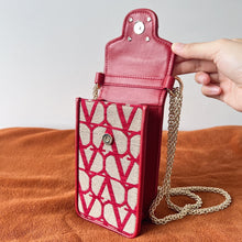 Load image into Gallery viewer, Valentino Garavani Loco Phone Case With Chain
