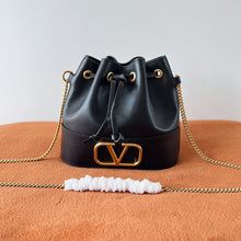 Load image into Gallery viewer, Valentino Garavani Mini Bucket Bag With Vlogo Signature Chain
