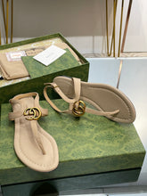 Load image into Gallery viewer, Gucci  Double G Thong Sandal
