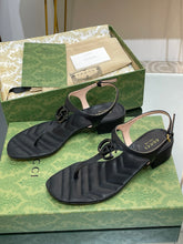Load image into Gallery viewer, Gucci Double G  Sandals
