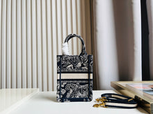 Load image into Gallery viewer, Christian Dior  Mini Book Tote Phone Bag
