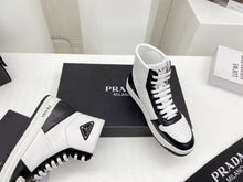 Load image into Gallery viewer, Prada Downtown Leather High Top Sneakers
