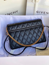 Load image into Gallery viewer, Givenchy GV3 Medium Bag In Diamond Quilted Leather
