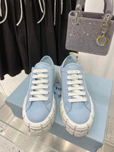 Load image into Gallery viewer, Prada Double Wheel  Nylon Gabardine Sneakers
