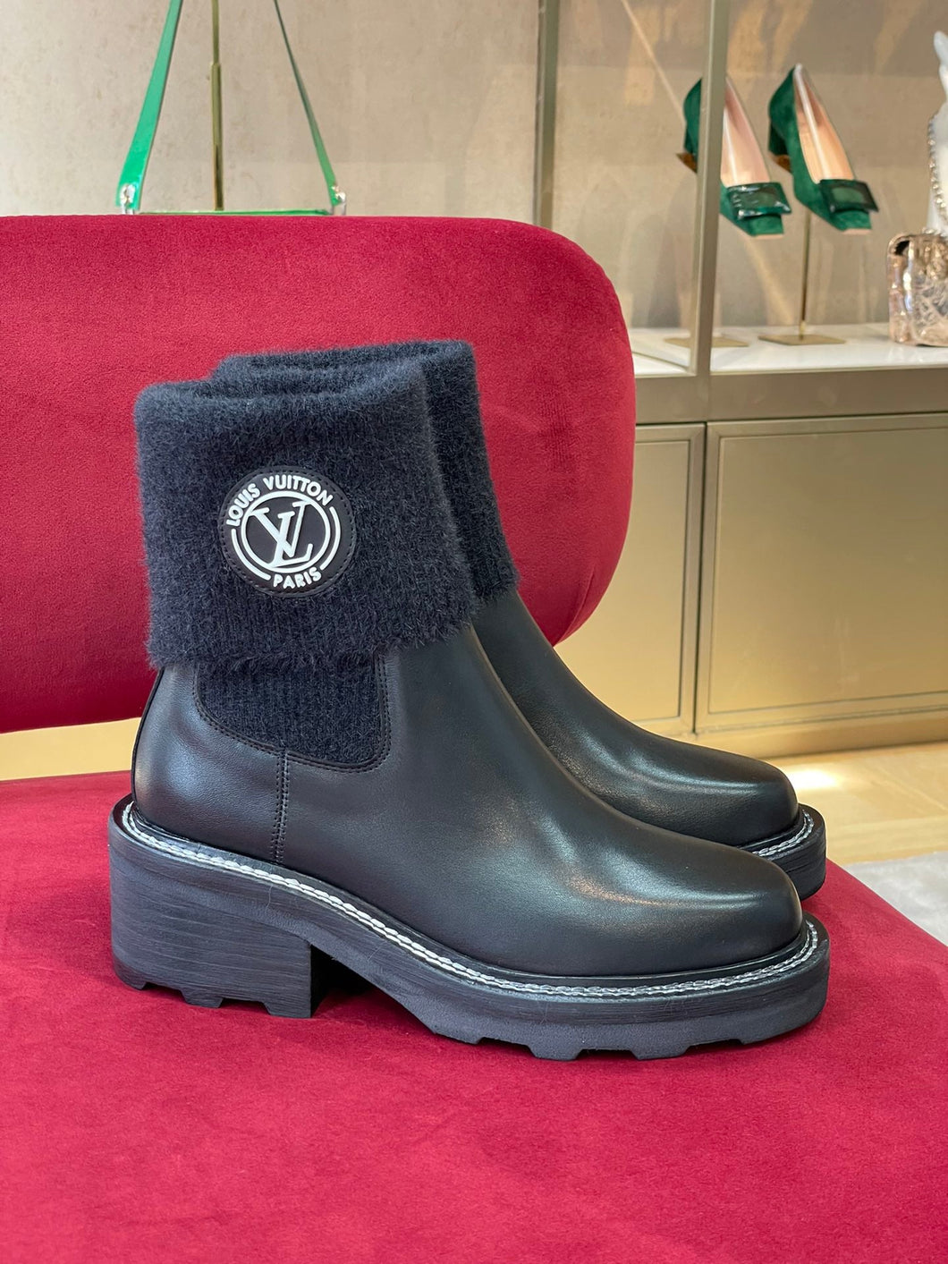 Louis Vuitton Beaubourg  Ankle Boots