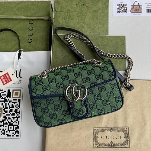 Gucci Marmont Multicolor Shoulder Bag - LUXURY KLOZETT