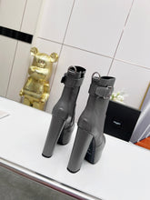 Load image into Gallery viewer, YSL  Cherry Buckle Platform Boots
