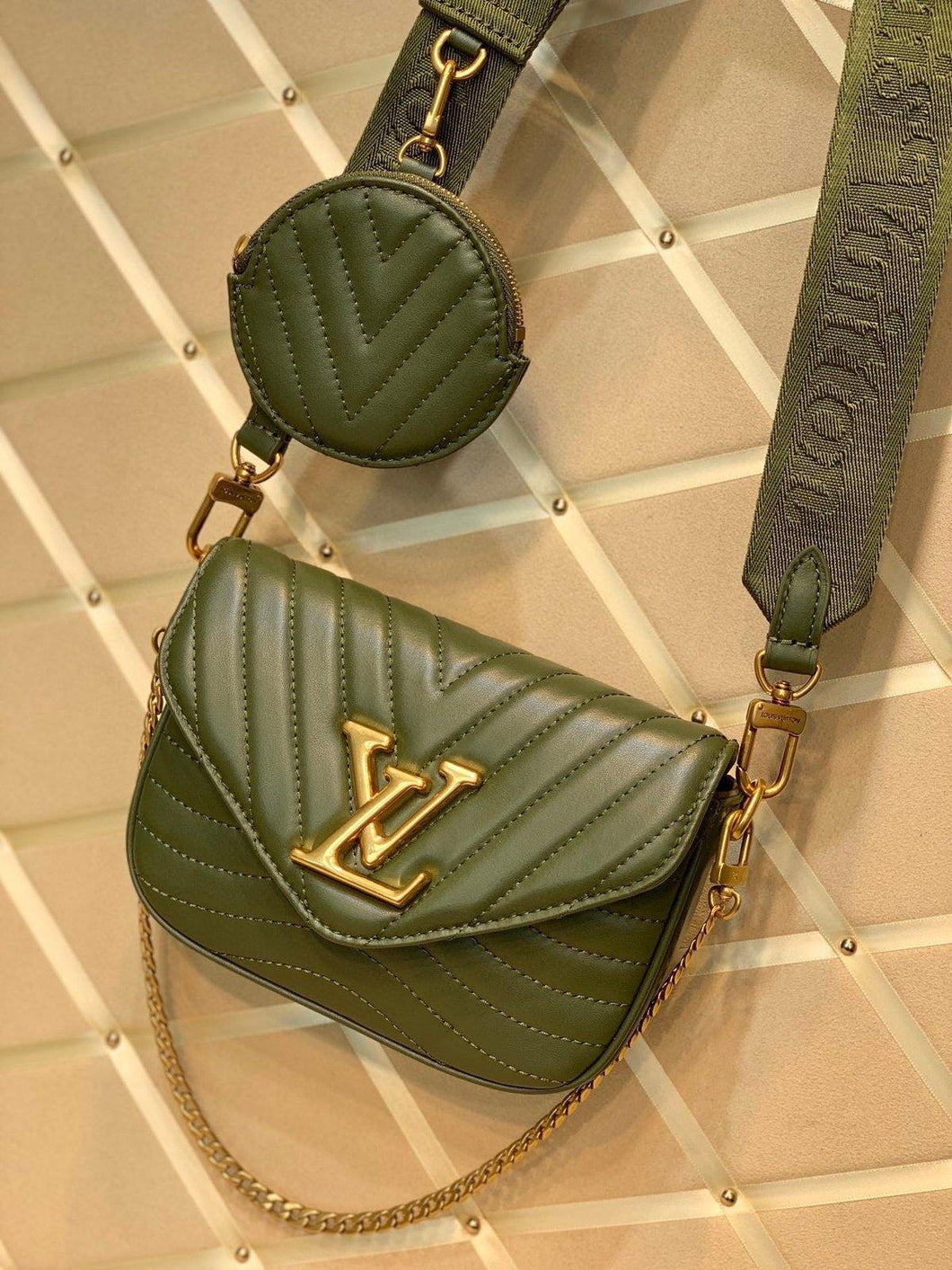 Louis Vuitton New Wave Multi Pochette Bag - LUXURY KLOZETT
