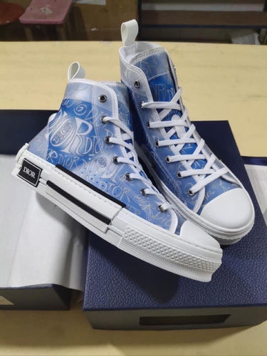 Dior Oblique B23 High Top Sneakers - LUXURY KLOZETT