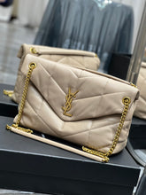 Load image into Gallery viewer, YSL PUFFER MEDIUM BAG IN QUILTED LAMBSKIN
