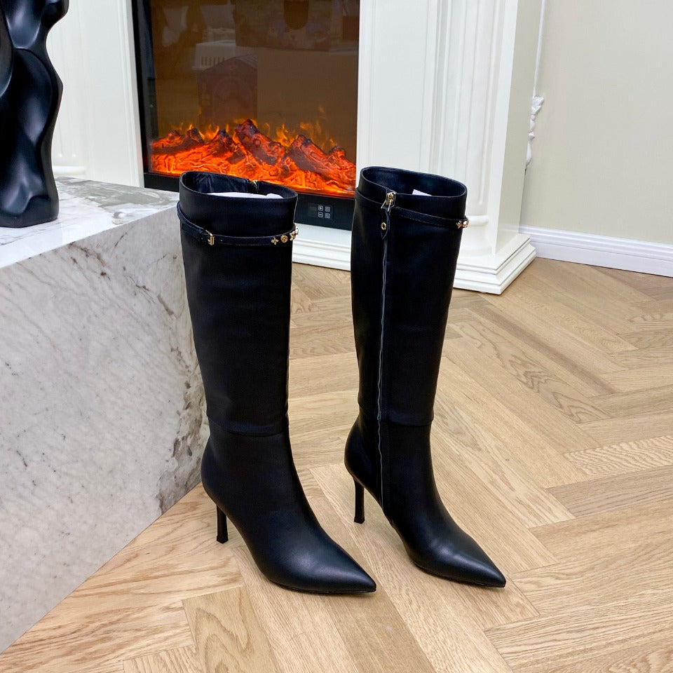 Louis Vuitton Signature Knee High Boot