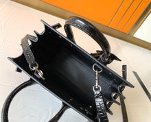 Load image into Gallery viewer, YSL Classic Sac De Jour Nano  In Crocodile Shiny Embossed Leather
