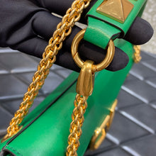 Load image into Gallery viewer, Valentino Stud Sign Nappa Shoulder  Bag
