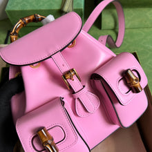 Load image into Gallery viewer, Gucci Bamboo Small Backpack
