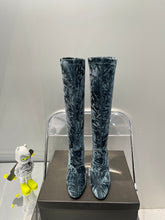 Load image into Gallery viewer, YSL  Talia Boots In Velvet

