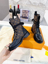 Load image into Gallery viewer, Louis Vuitton Metropolis Flat Ranger Boots
