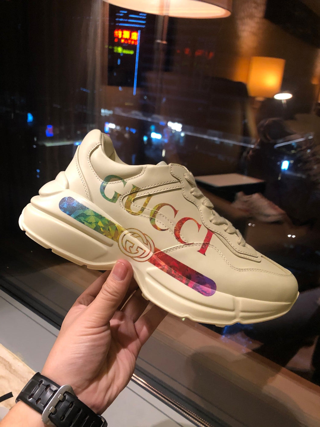 Gucci Women  Rhyton Sneakers