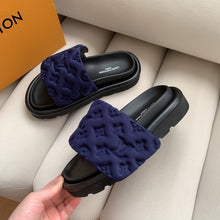Load image into Gallery viewer, Louis Vuitton Pool Pillow Flat Comfort Mule
