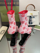 Load image into Gallery viewer, Gucci GG Knit Ankle Boots

