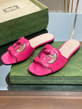 Load image into Gallery viewer, Gucci  Interlocking G Cut Out  Sandal
