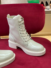 Load image into Gallery viewer, Prada Brushed-Leather and Re-Nylon Boots
