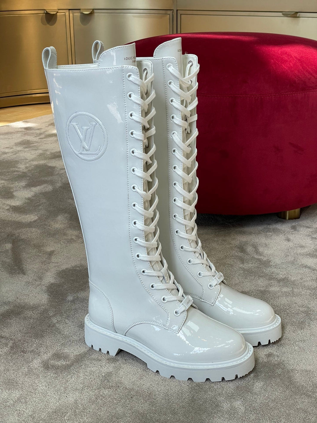 Louis Vuitton Territory Flat High Ranger Boots