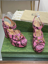 Load image into Gallery viewer, Gucci Platform Sandal With Horsebit
