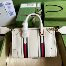 Load image into Gallery viewer, Gucci Small Canvas Top Handle Bag with Double G
