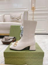 Load image into Gallery viewer, Gucci Ankle Boot With Horsebit
