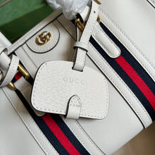 Load image into Gallery viewer, Gucci Small Canvas Top Handle Bag with Double G
