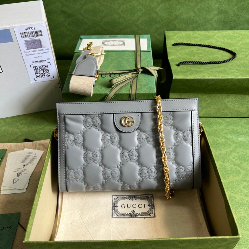 Gucci GG  Matelasse Leather Shoulder Bag