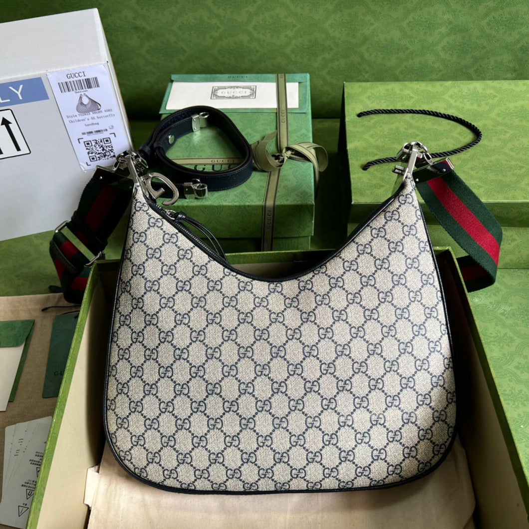 Gucci Attache Medium Shoulder Bag
