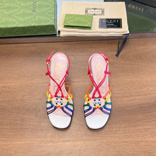 Load image into Gallery viewer, Gucci Women  Sandal With Interlocking G
