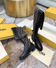 Load image into Gallery viewer, Fendi Rockoko Knee High Boots
