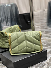 Load image into Gallery viewer, YSL PUFFER MEDIUM BAG IN QUILTED LAMBSKIN
